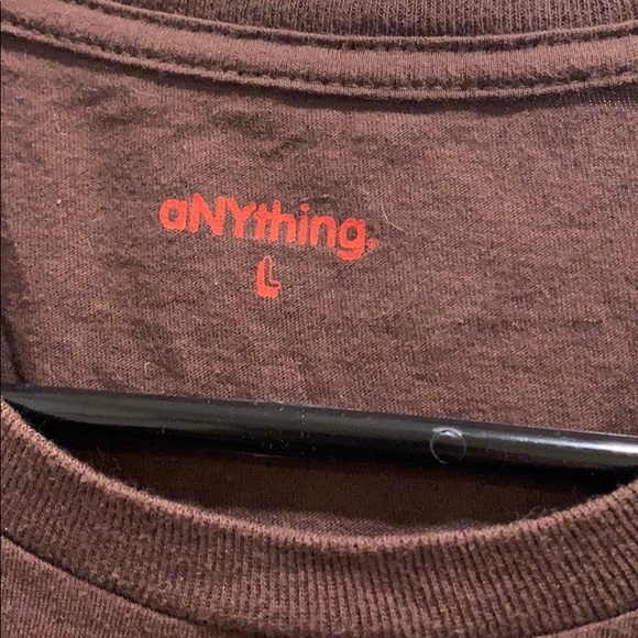 aNYthing A New York thing women's tee brown sz l - Picture 3 of 3